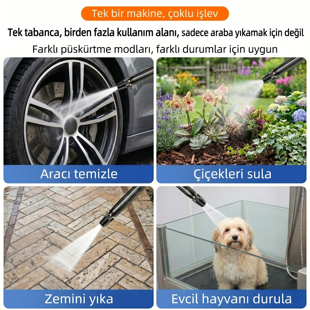 Yüksek Basınçlı Su Tabancası