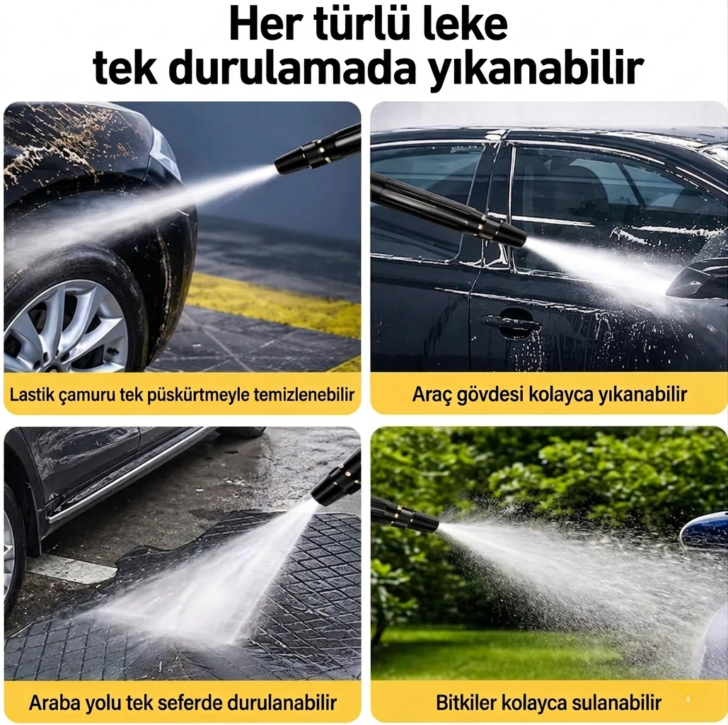 Yüksek Basınçlı Su Tabancası